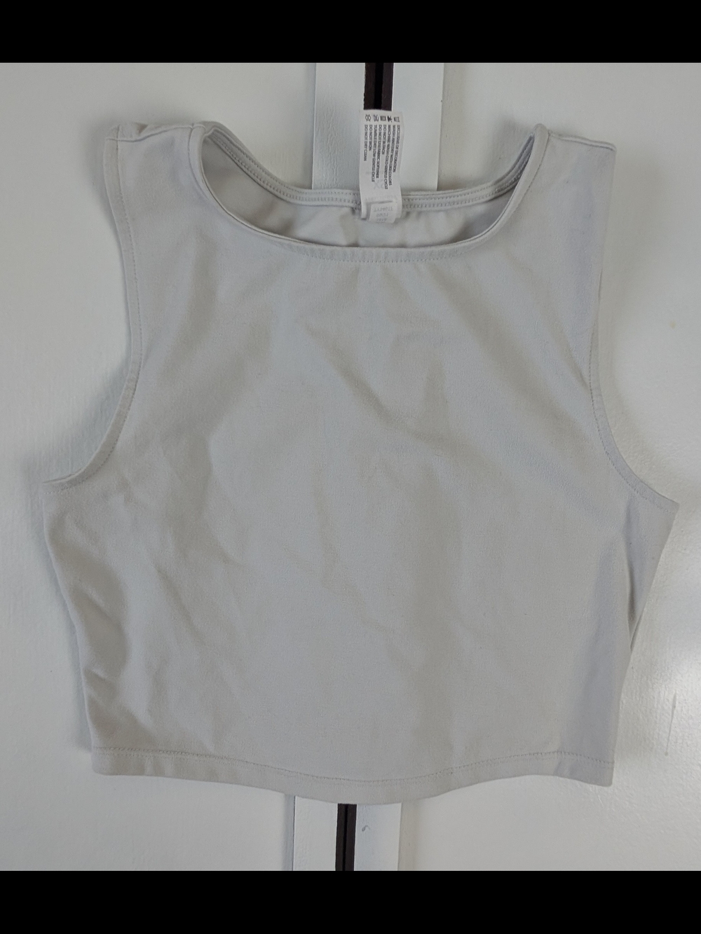Yogalicious Light Mint Cropped Tank Top